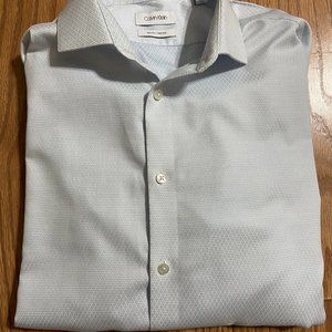 Calvin Klein Slim Fit Non Iron Dress Shirt